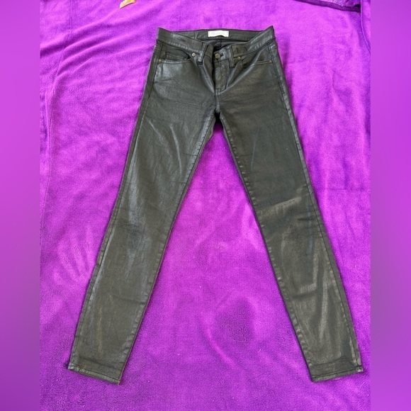 MADEWELL Black Skinny Skinny Black Women's Jeans Size 27 STYLE 80129 - Picture 2 of 9